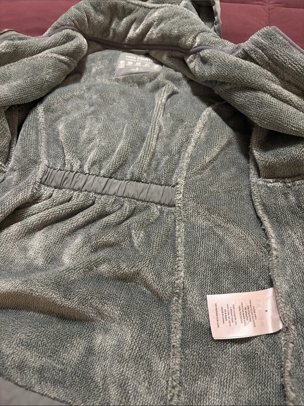 Free Country Light Gray Hooded Softshell Jacket